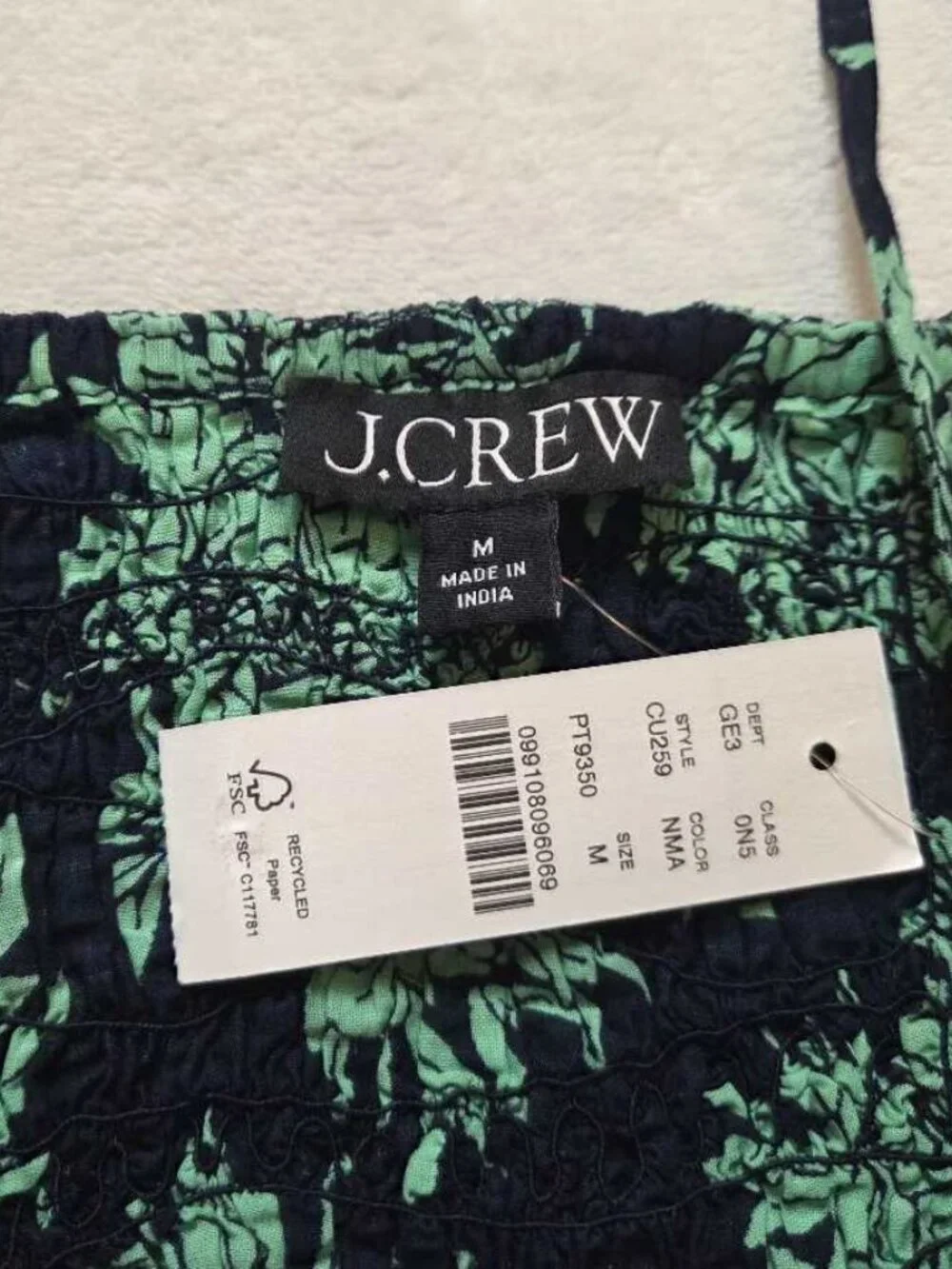 J. Crew brand crew